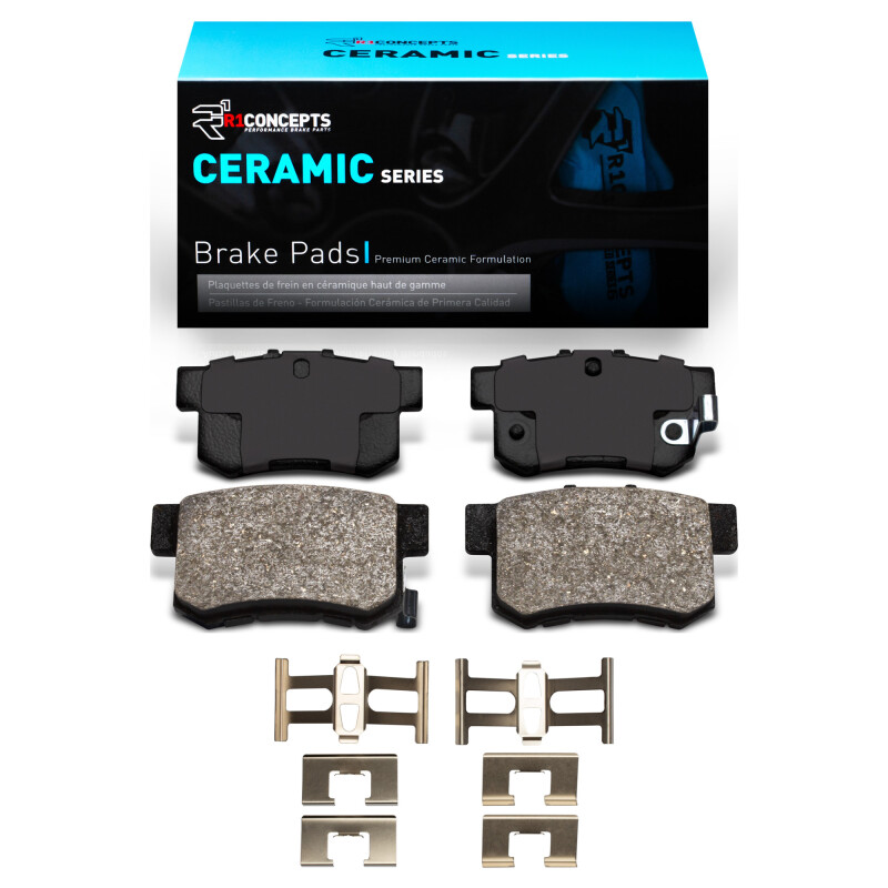 Honda S2000 Ceramic Brake Pads - Rear - R1 Concepts - R1 Concept Ceramic - `00-`13